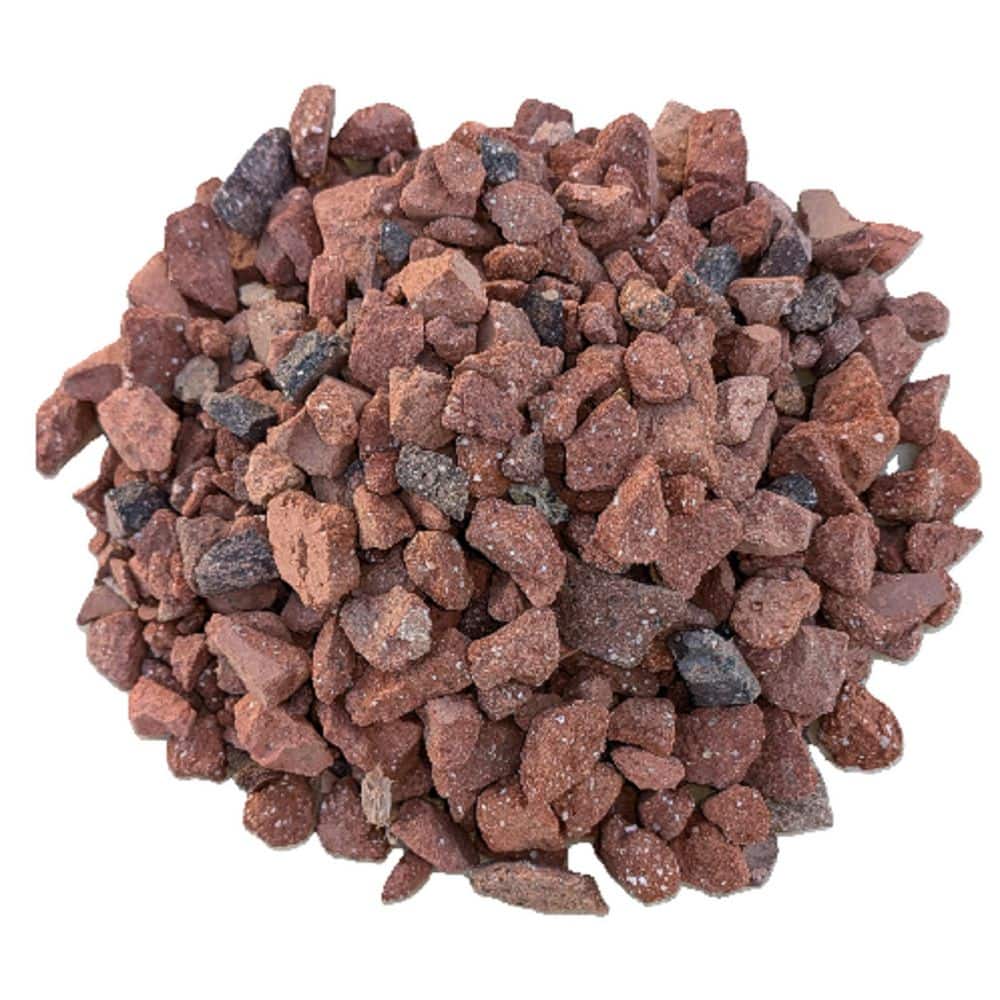 0.50 cu. ft. 40 lbs. 3/4 in. Red Brick Decorative Landscaping Gravel - Hercitys