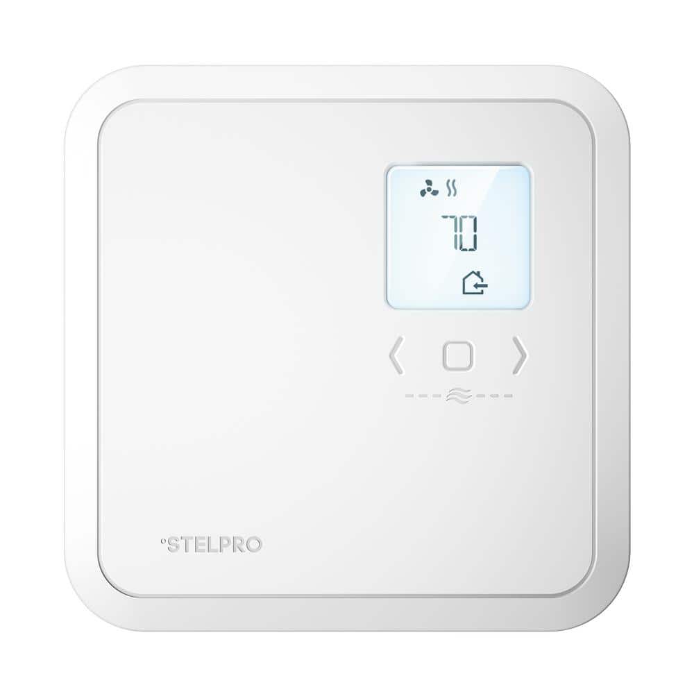 5-2 Day Programmable Electronic Thermostats in White for Fan Heaters 120/208/240-Volt 2000/3475/4000-Watt - Hercitys
