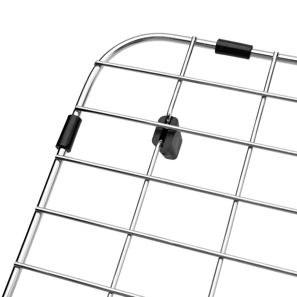 18.07 in. x 12.56 in. Center Drain Stainless Steel Sink Grid - Hercitys