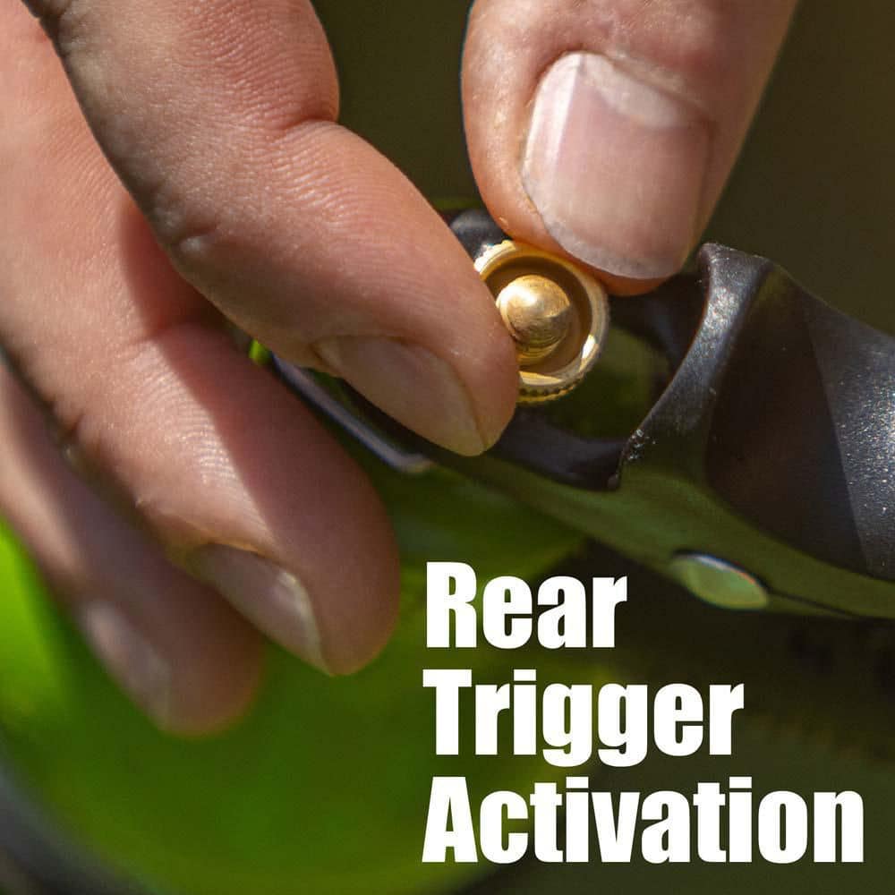 3-Piece Garden Watering Set with (1) Pulsating Spike Style, (1) 3-Arm Rotating Sprinkler and (1) 7-Pattern Spray Nozzle - Hercitys