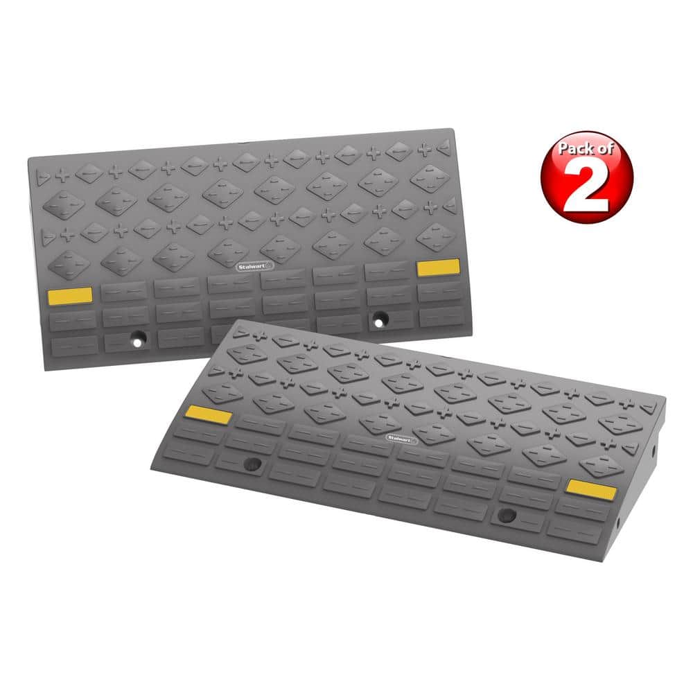 4-Ton Capacity Curb Ramps (Set of 2) - Hercitys