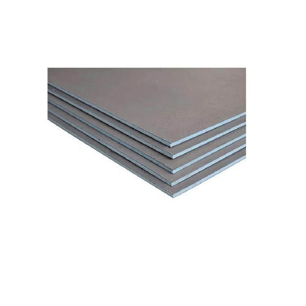 1/2 in. x 32 in. x 48 in. XPS Cement Waterproof Backer Board (4-Pack) - Hercitys