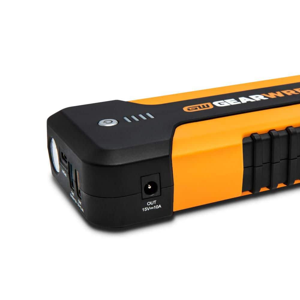 2500A 12-Volt Lithium Battery Jump Starter and Powerbank - Hercitys