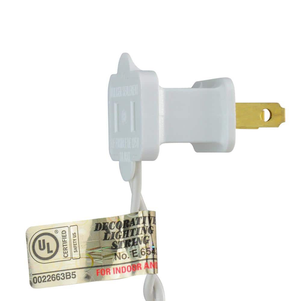 0.25 in. Red White Blue 4th of July Mini Light Set with 20 ft. White Wire (100-Count) - Hercitys