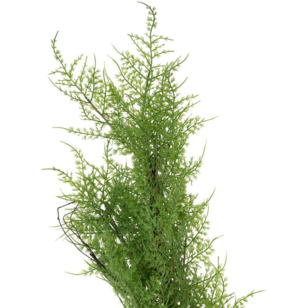 5 ft. x 5 in. Green and Brown Unlit Cedar Artificial Christmas Garland - Hercitys