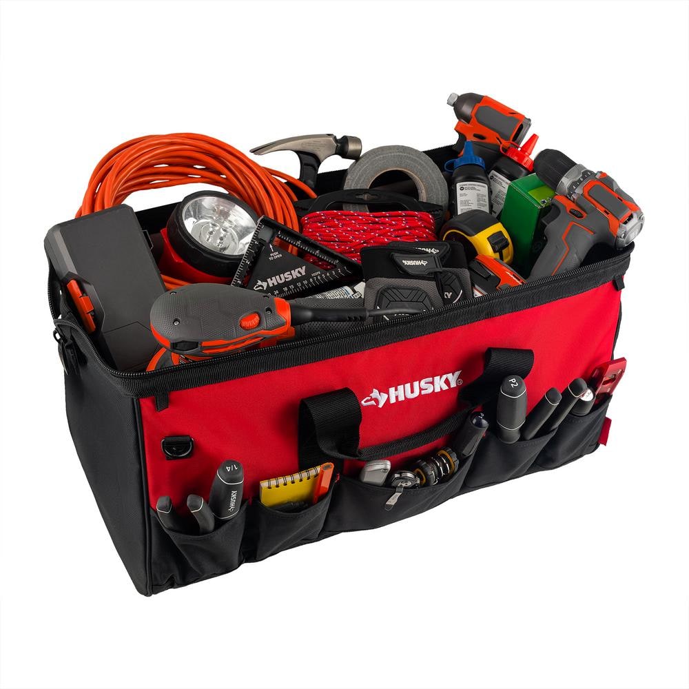 24 in. 16 Pocket Zippered Tool Bag - Hercitys