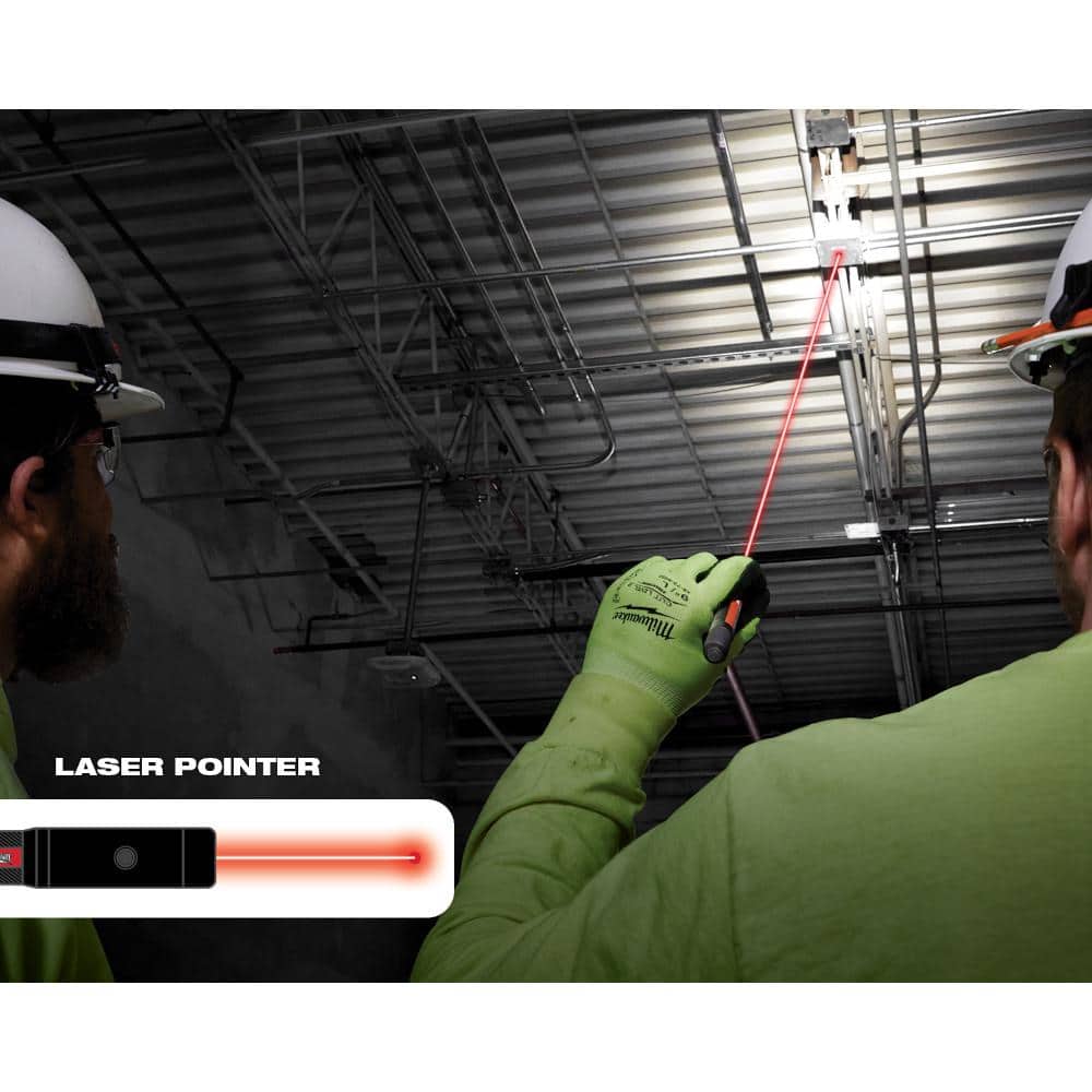 250 Lumens Internal Rechargeable Penlight with Laser and 500 Lumens LED Pivoting REDLITHIUM USB Flashlight - Hercitys