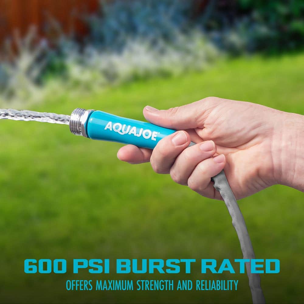 1/2 in. Dia. x 100 ft. Xtreme Fiber jacket Garden Hose, Metal Fittings - Hercitys