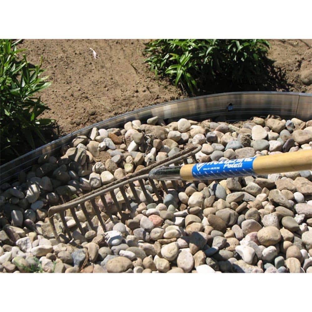 24 ft. x 4 in. Bronze Aluminum Landscape Edging Project Kit (4 – 6 ft. pieces) - Hercitys