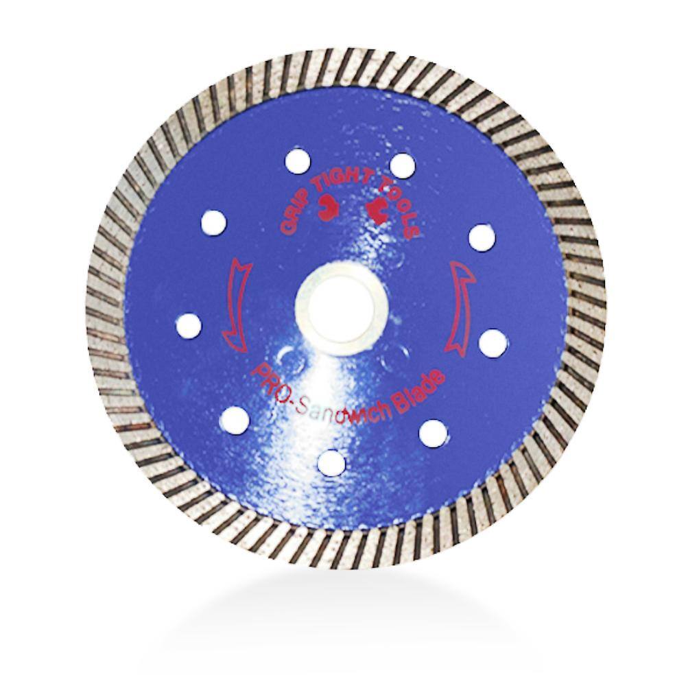 5 in. Professional Turbo Sandwich General Purpose Diamond Blade, Cuts Granite, Marble, Concrete, Stone, Brick, Masonry - Hercitys