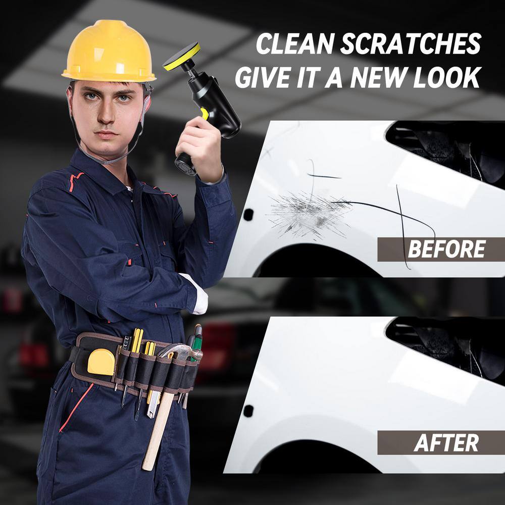 3 Speeds Adjustable With 4000mah Battery and USB Charging, Cleaning Electric Sander, Sweeper - Hercitys