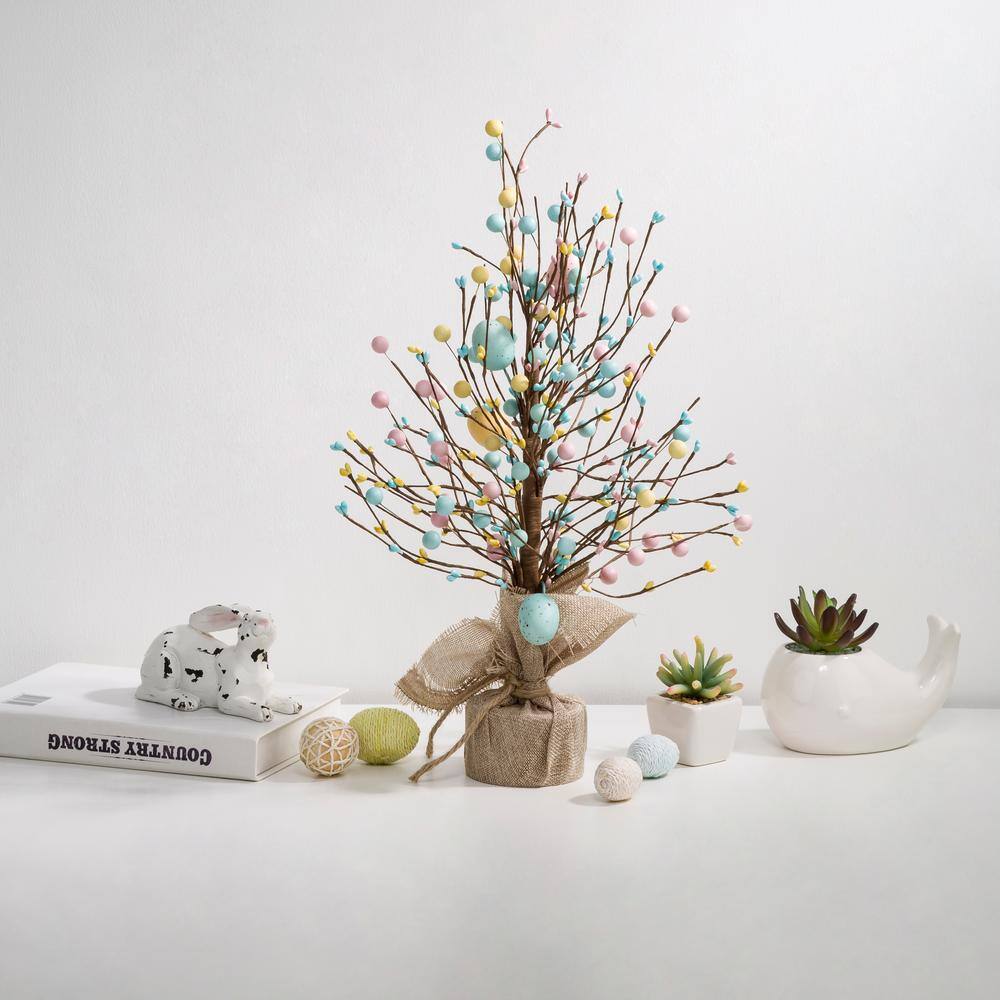18 in. H Easter Eggs Table Tree - Hercitys