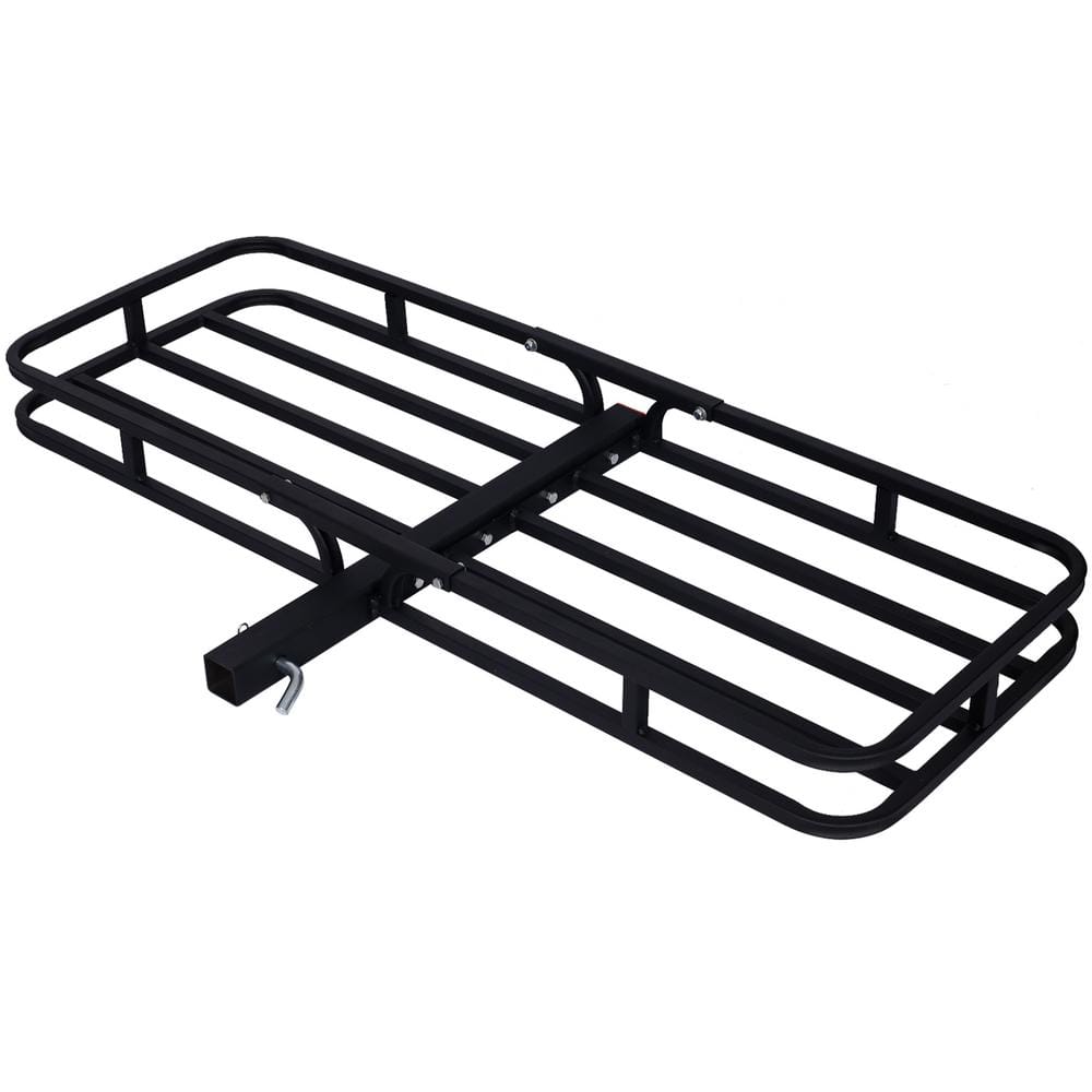 500 lbs. Hitch Mount Cargo Carrier in Black with 5/8 in. Hitch Pin - Hercitys