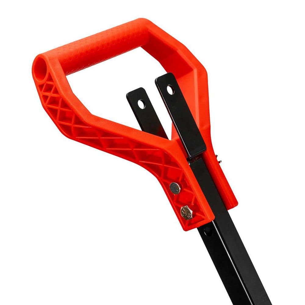 3.2 cu. ft. 800 lbs. Capacity Polyethylene Plastic Dumping Garden Cart with 2-in-1 Handle Convertible to Trailer Hitch - Hercitys