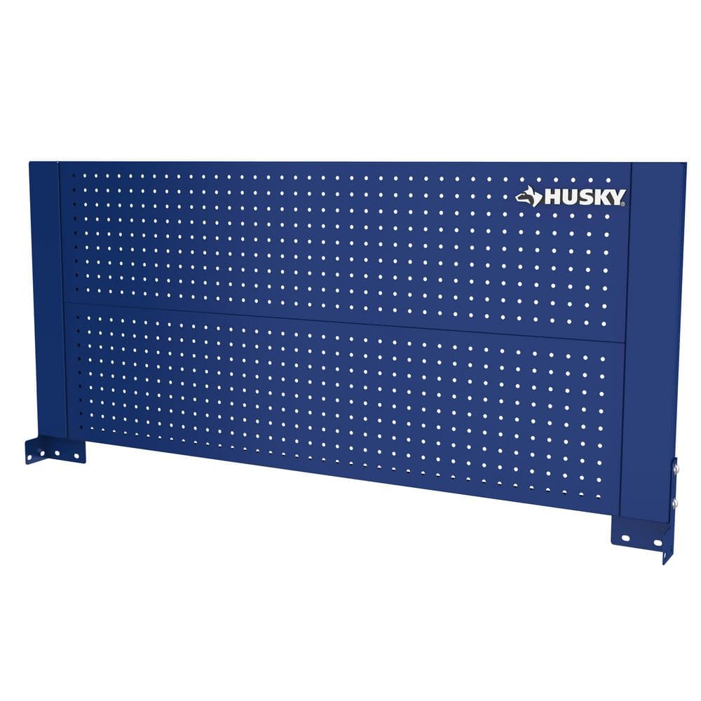 46 in. Gloss Blue Steel Pegboard Attachment - Hercitys