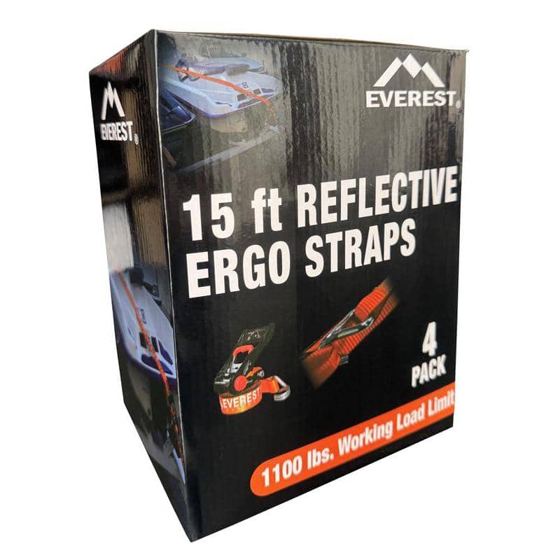 1.5 in. x 15 ft. Ergo Ratchet Tie Down - Hercitys