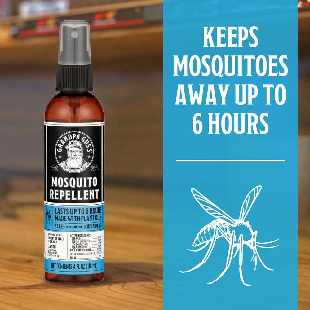 4 oz. Mosquito and Insect Repellent (2-Pack) - Hercitys