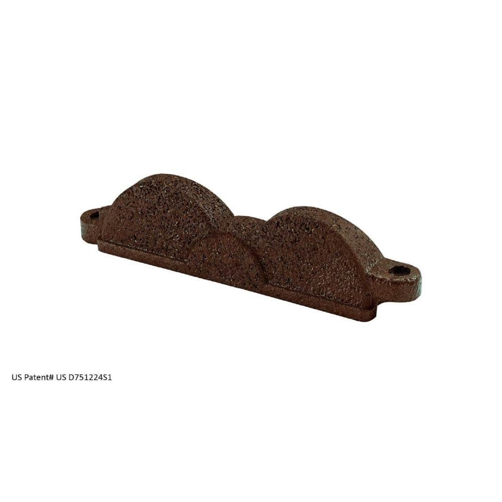 20 ft., 12 in. Pieces Dark Brown Rubber Edging - Hercitys