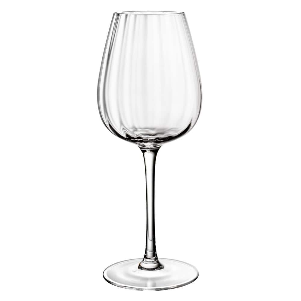 4.25 oz. Rose Garden White Wine Glass Set (Set of 4) - Hercitys