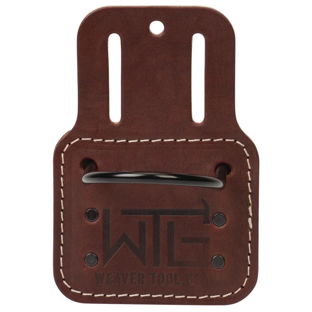 2 in. Tool Belt Hammer Holder Leather Brown - Hercitys