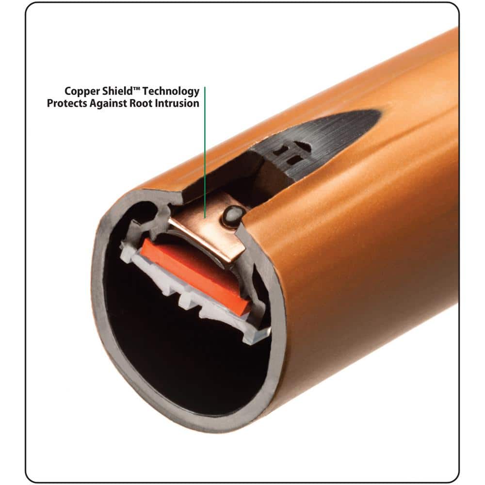 1/2 in. x 50 ft. Sub-Surface Drip Emitter Tubing with 18 in. Spacing - Hercitys