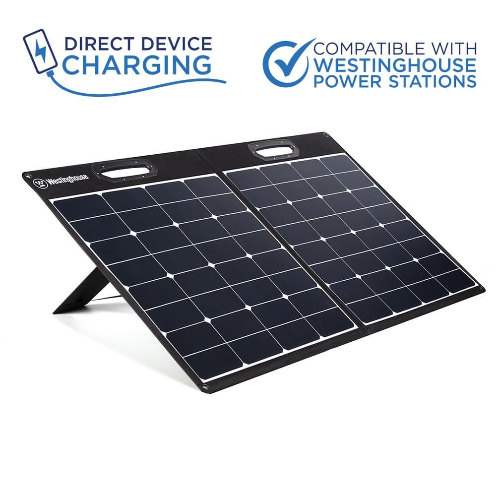 100-Watt Portable Solar Panel for iGen160s, iGen200s, iGen300s, iGen600s, and iGen1000s Power Stations - Hercitys