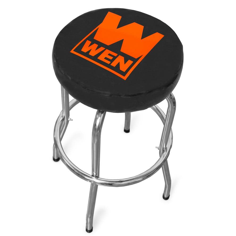 300 lbs. Capacity Chrome-Plated Shop Bar Stool - Hercitys
