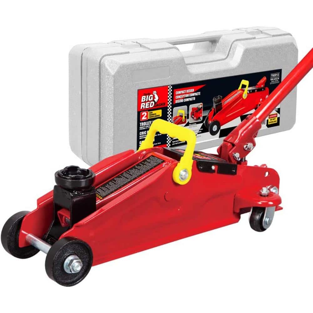 2-Ton Trolley Floor Jack with Carrying Case - Hercitys
