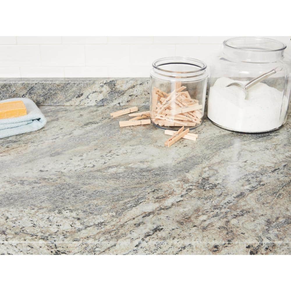 5 ft. x 12 ft. Laminate Sheet in 180fx Caf Azul with Artisan Finish - Hercitys