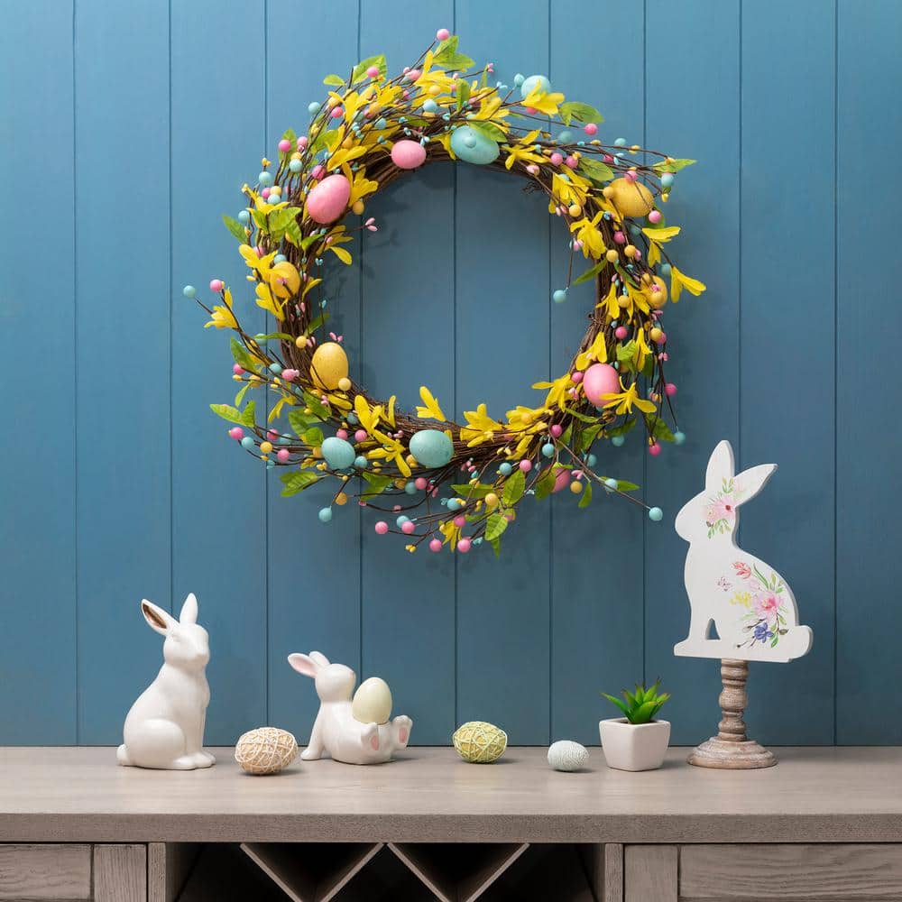 22 in. H Easter Egg Wreath - Hercitys
