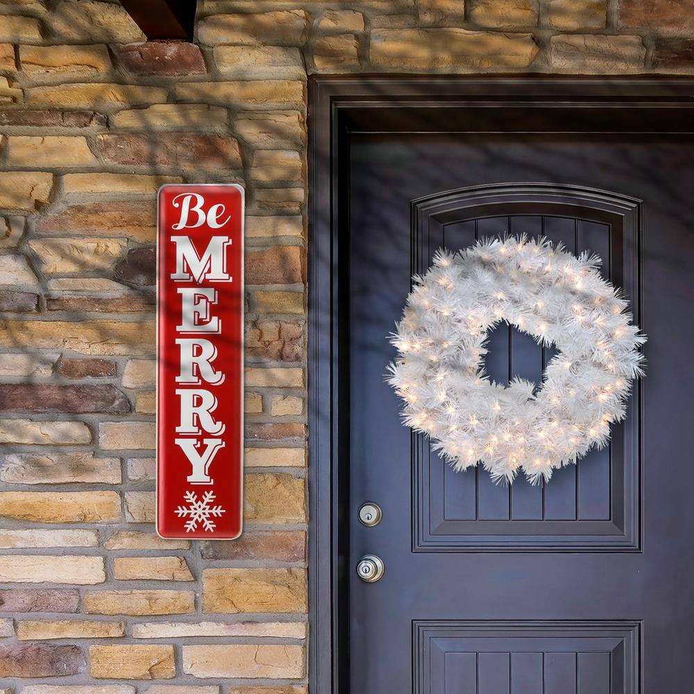 31 ” Be Merry Holiday Wall Sign - Hercitys
