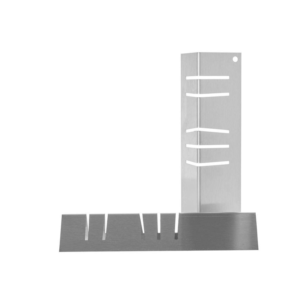 27 in. x 27 in. Stainless Steel Fireback - Hercitys