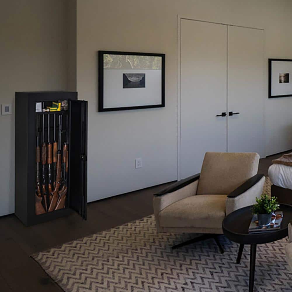 14-Gun 10 cu. ft. Key Lock Security Cabinet - Hercitys