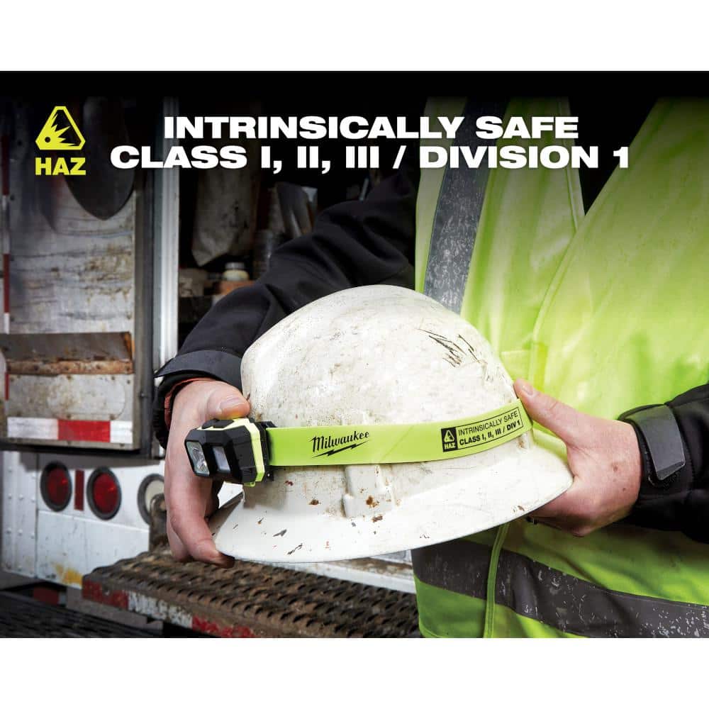 310 Lumens LED Intrinsically Safe Spot/Flood Headlamp - Hercitys