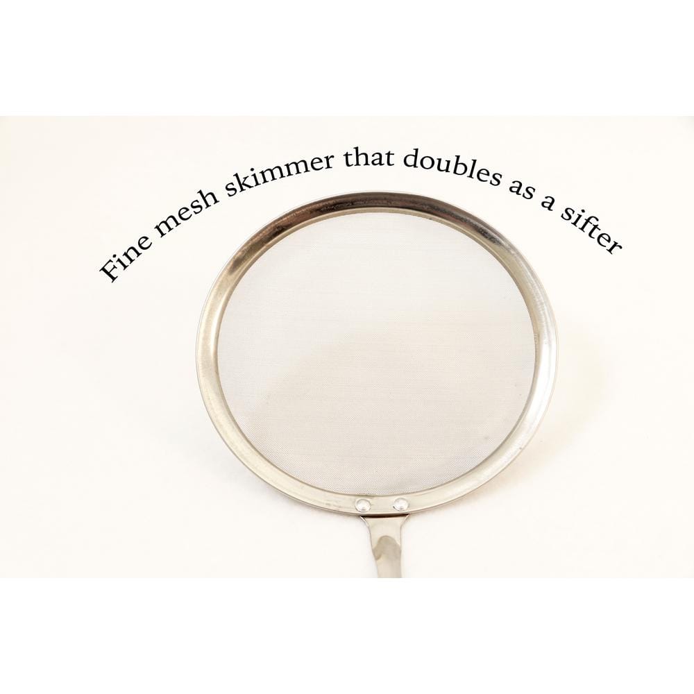 3-Piece Stainless Steel Skimmer Set - Hercitys