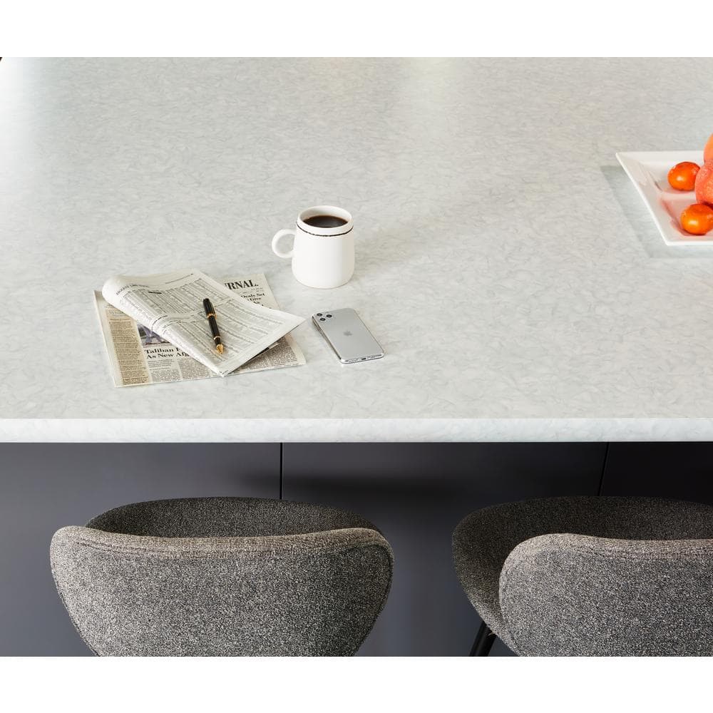 4 ft. x 8 ft. Laminate Sheet in Sugar Glass with Matte Finish - Hercitys