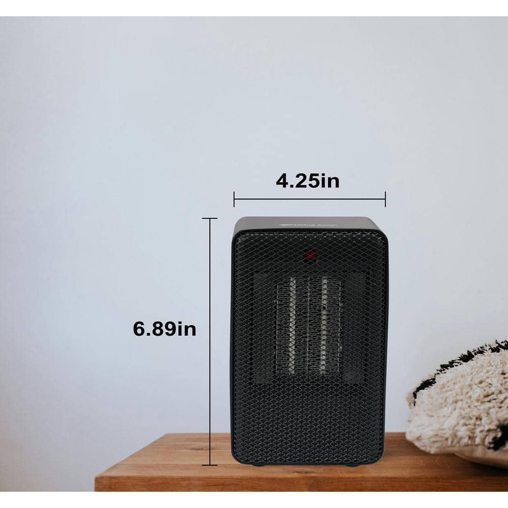 500-Watt 7 in. Electric Personal Ceramic Space Heater - Hercitys