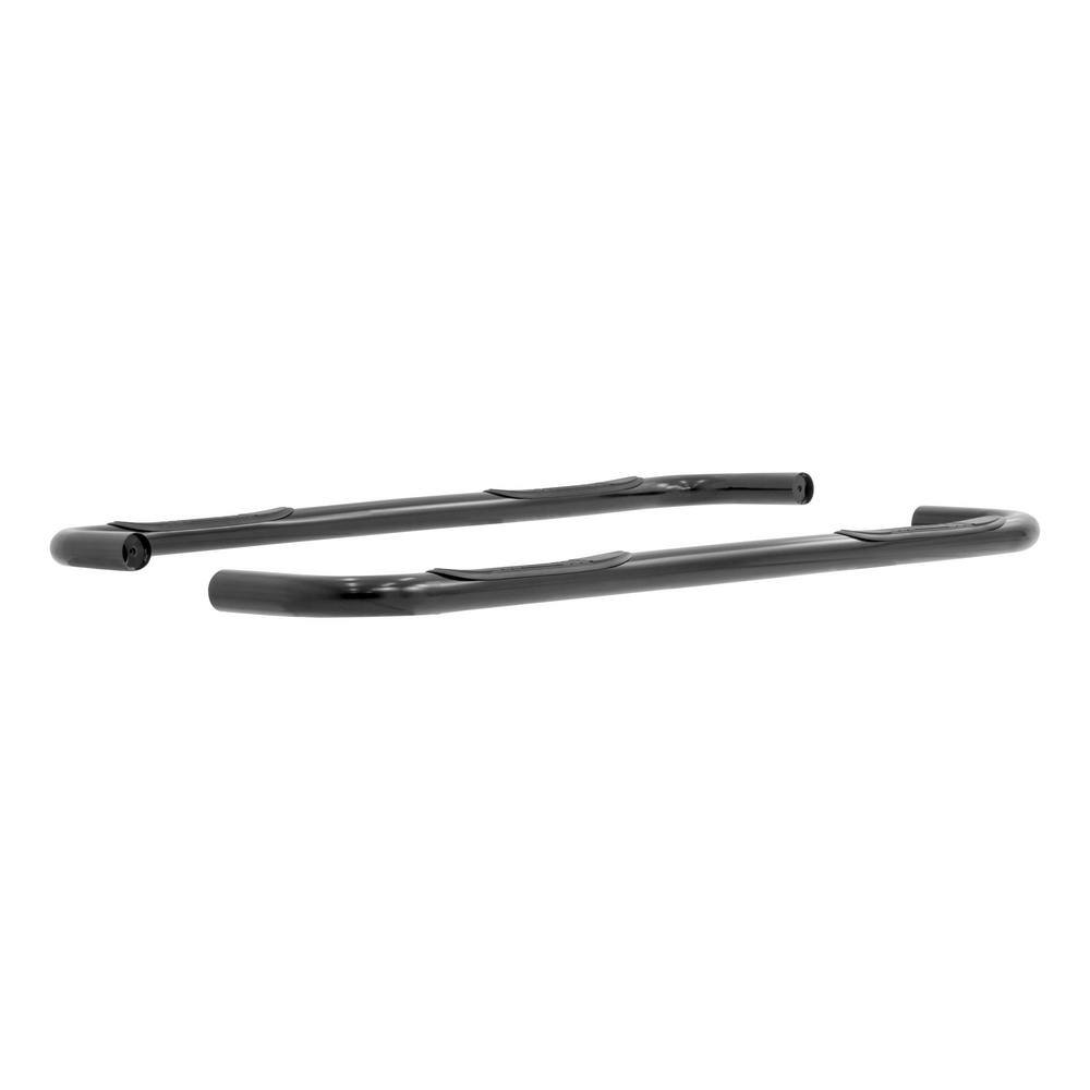 3-Inch Round Black Steel Nerf Bars, No-Drill, Select Chevrolet Suburban - Hercitys
