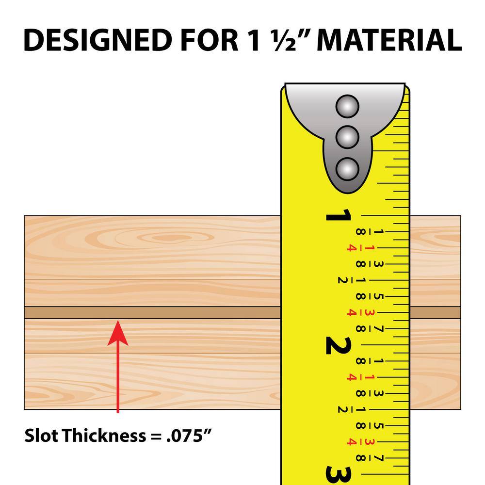 1-1/2 in. Yellow Flexible Polyethylene Center Barb Hobbyist Pack Bumper Tee Moulding Edging 12 ft. long Coil - Hercitys