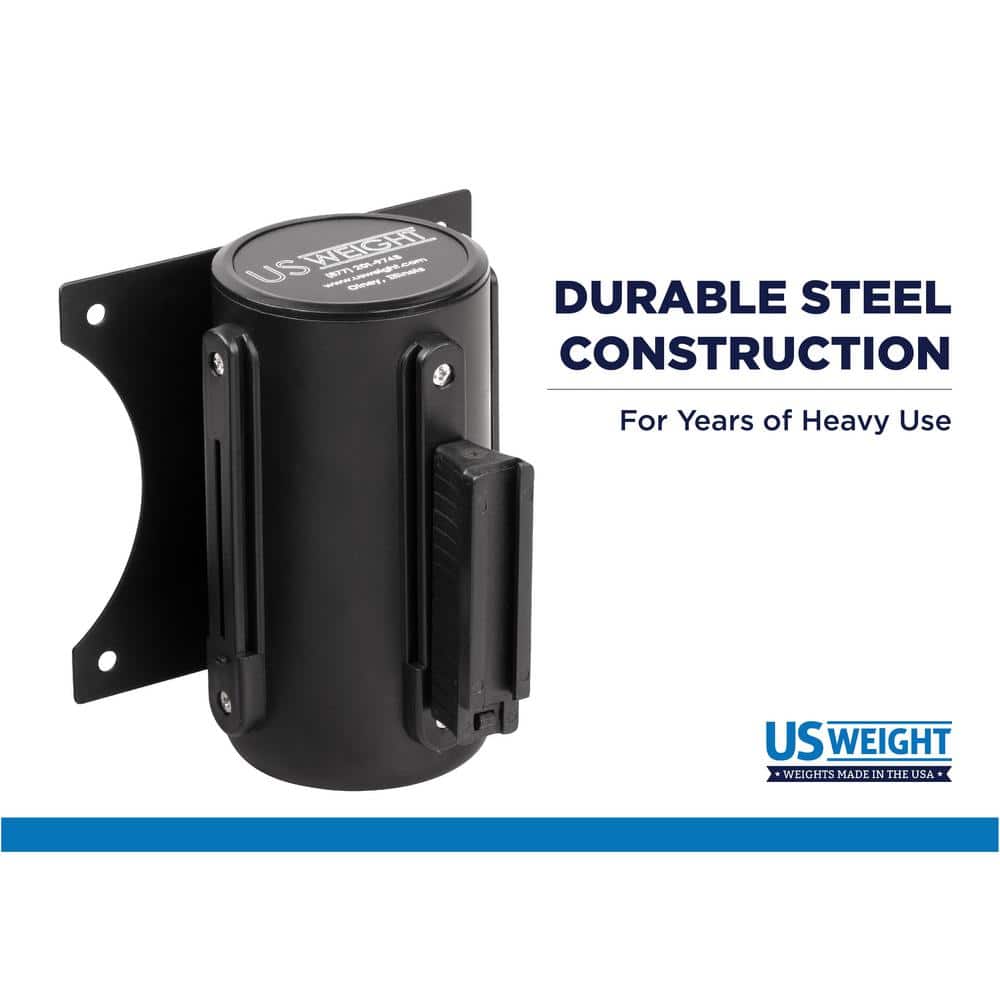 13 ft. US Weight Wall Mount with Caution Retractable Belt - Hercitys