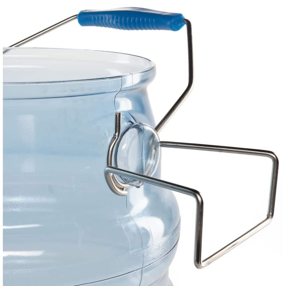 2-Piece Blue Plastic Ice Bucket Set - Hercitys