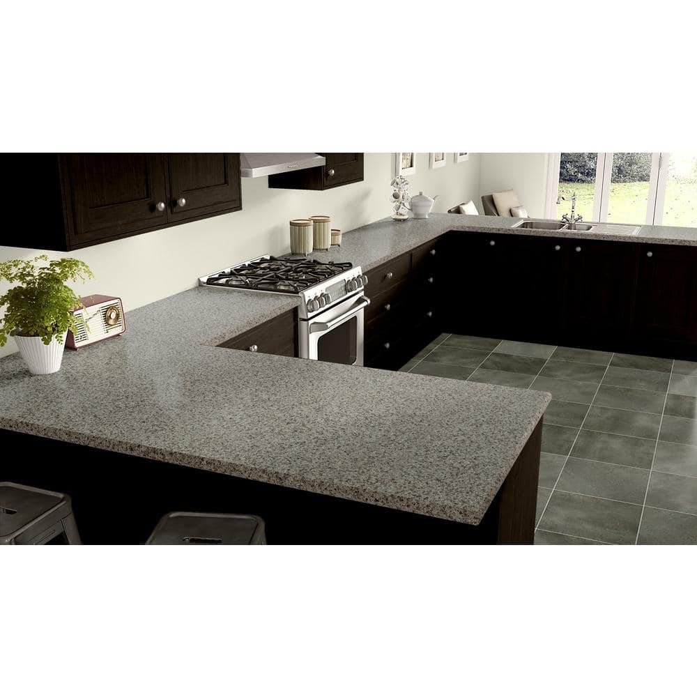 5 ft. x 12 ft. Laminate Sheet in Mercury Vesta with Premium Textured Gloss Finish - Hercitys