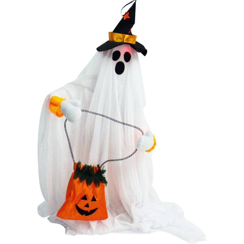 27 in. Touch Activated Animatronic Ghost - Hercitys
