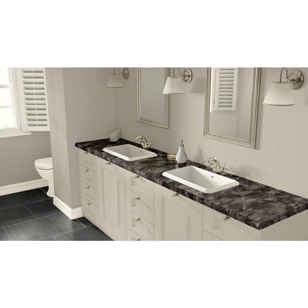 4 ft. x 8 ft. Laminate Sheet in Cipollino Grigio with HD Mirage Finish - Hercitys