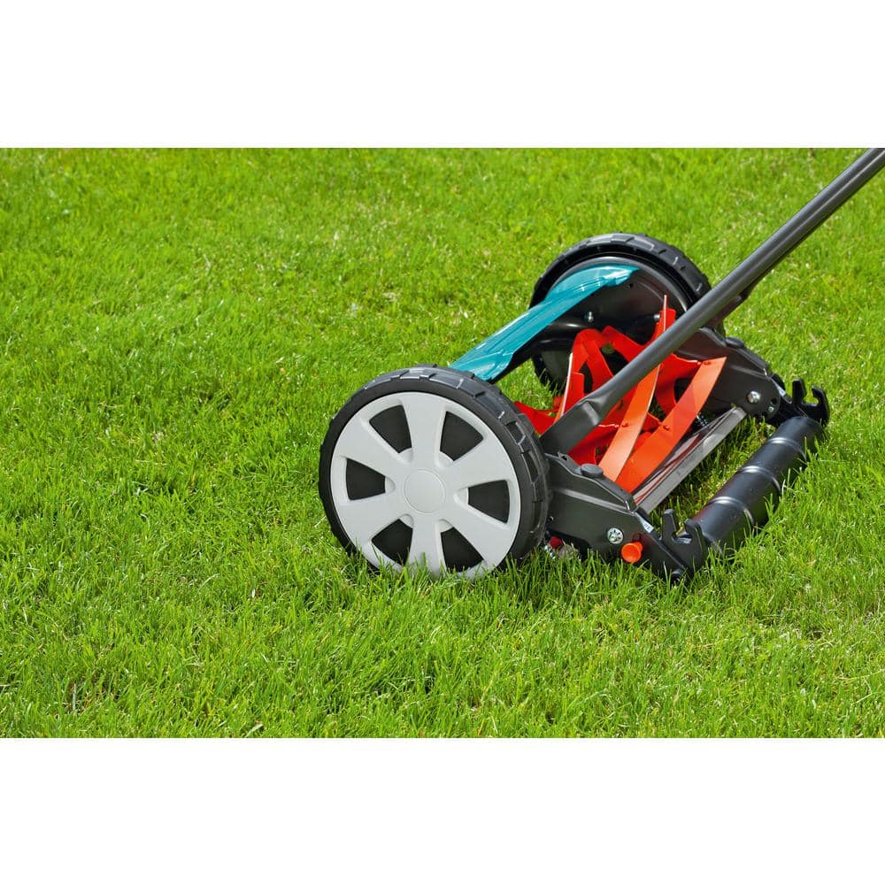 16 in. Classic 5 Blade Walk Behind Reel Lawn Mower - Hercitys