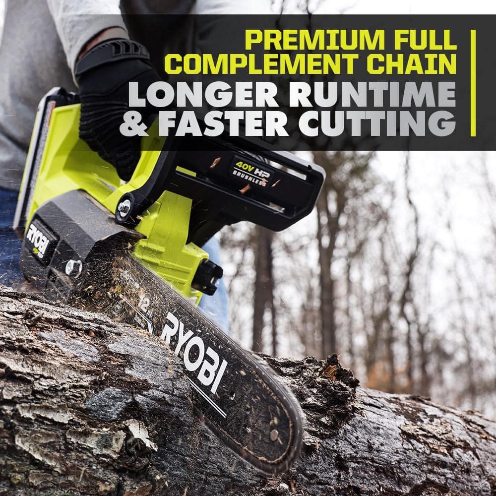 40V HP Brushless 12 in. Top Handle Battery Chainsaw (Tool Only) - Hercitys