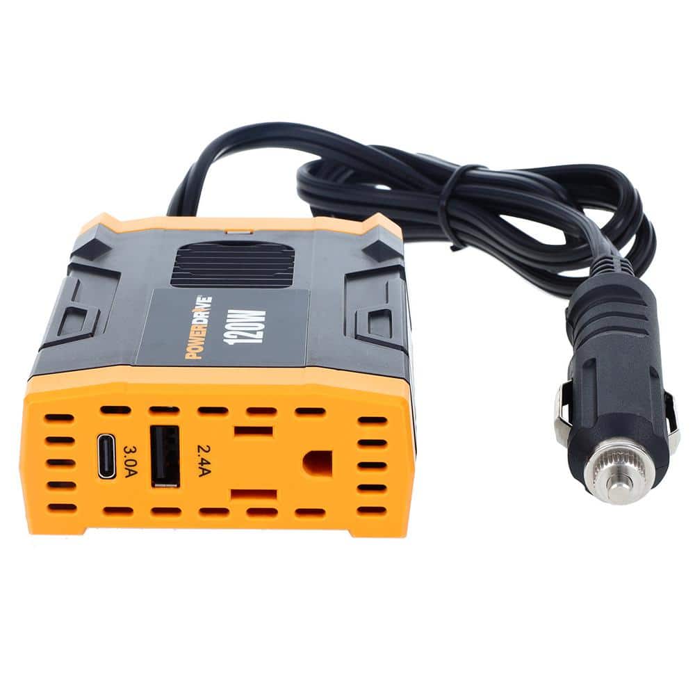 120-Watt Power Inverter - Hercitys