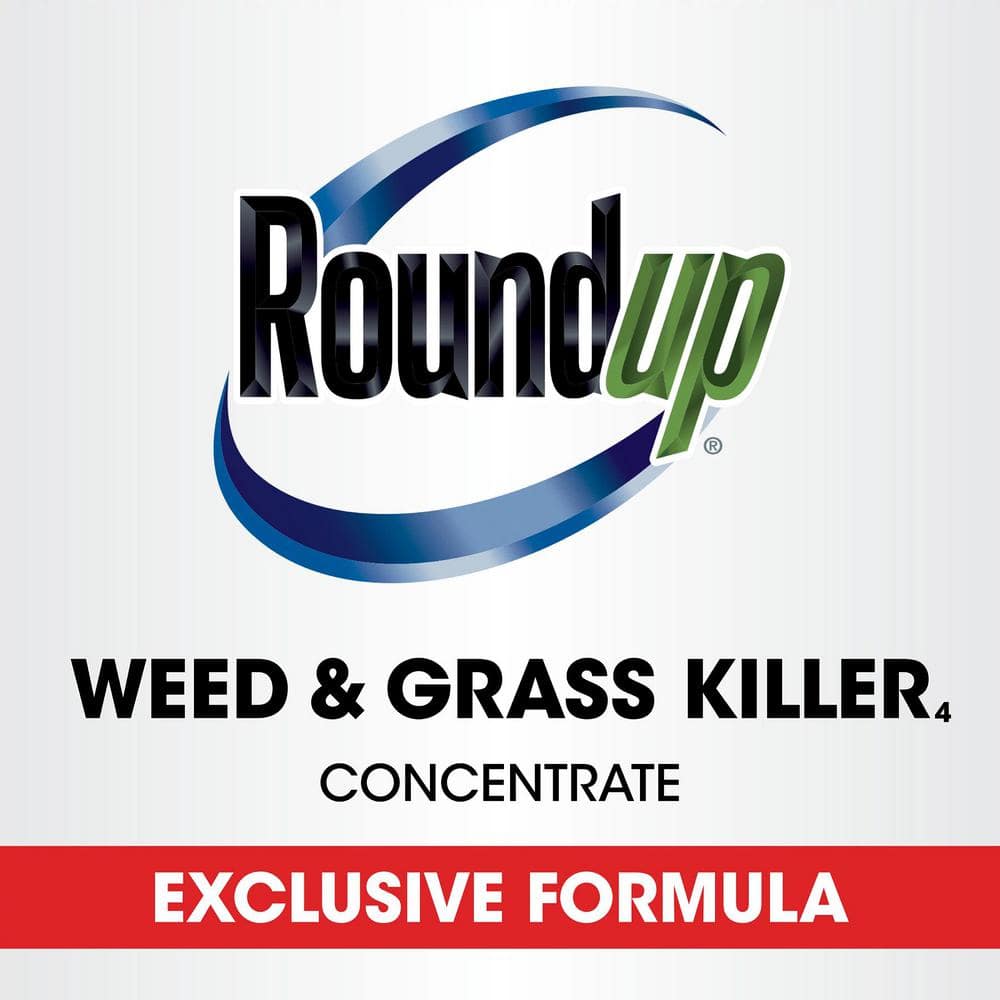 32 fl. oz. Weed/Grass Killer 4 Concentrate, Use in and Around Flower Beds, Walkways and Other Areas of your Yard - Hercitys