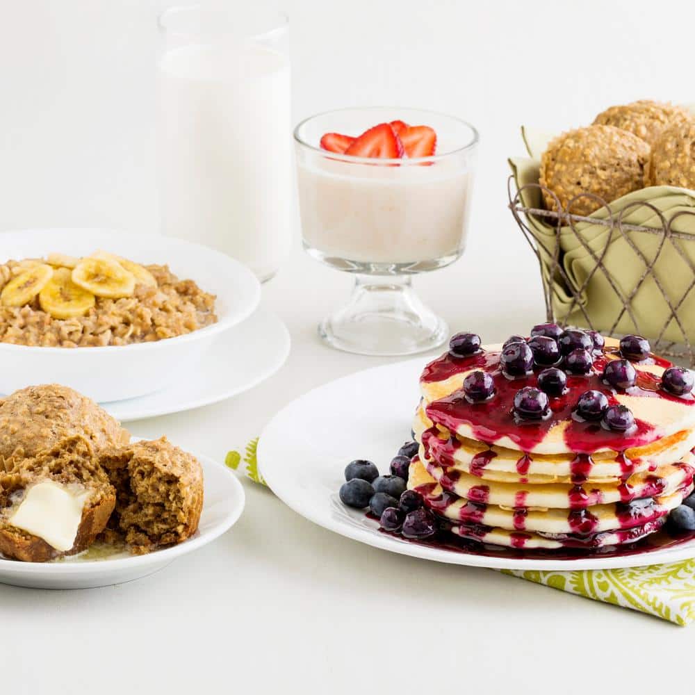 4-Gal Pail Breakfast Variety Pail Emergency Food Supply 6 Varieties 25-Year Shelf Life - Hercitys