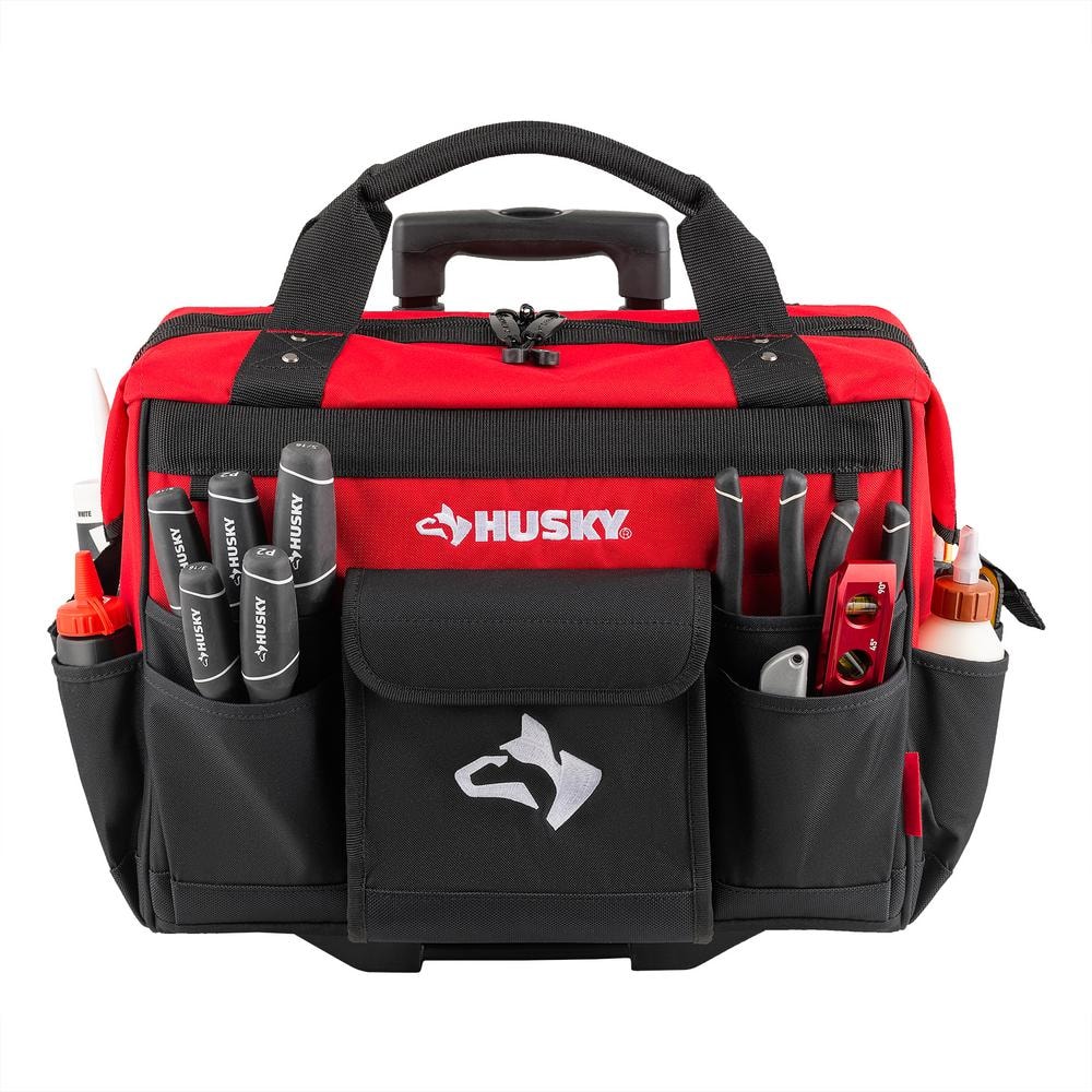 18 in. 18 Pocket Rolling Tool Bag - Hercitys